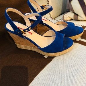 Prada wedges